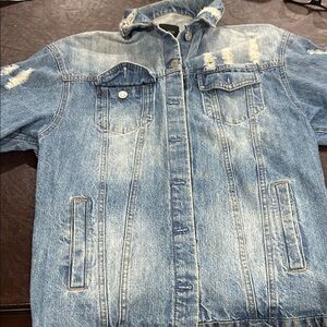 Love Tree Classic Blue Denim Jacket